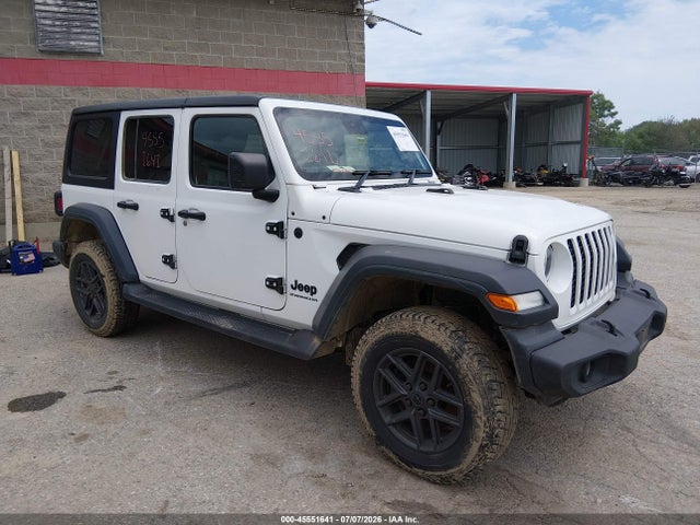 2024 Jeep Wrangler 4-door Sport Rhd 4x4 მანქანა იყიდება აუქციონზე, vin: 1C4PJXKN8RW177533, აუქციონის ნომერი: 45551641
