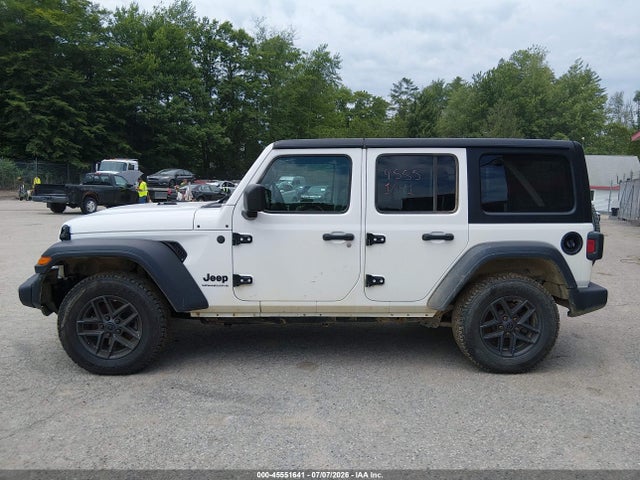 2024 Jeep Wrangler 4-door Sport Rhd 4x4 მანქანა იყიდება აუქციონზე, vin: 1C4PJXKN8RW177533, აუქციონის ნომერი: 45551641