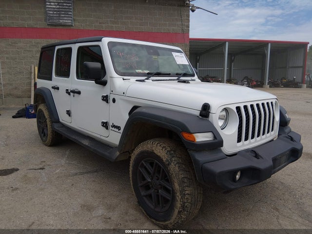 2024 Jeep Wrangler 4-door Sport Rhd 4x4 მანქანა იყიდება აუქციონზე, vin: 1C4PJXKN8RW177533, აუქციონის ნომერი: 45551641