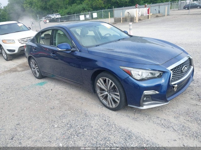 Aukcja sprzedaży 2018 Infiniti Q50 3.0t Sport, vin: JN1EV7AR8JM439456, numer aukcji: 45551712
