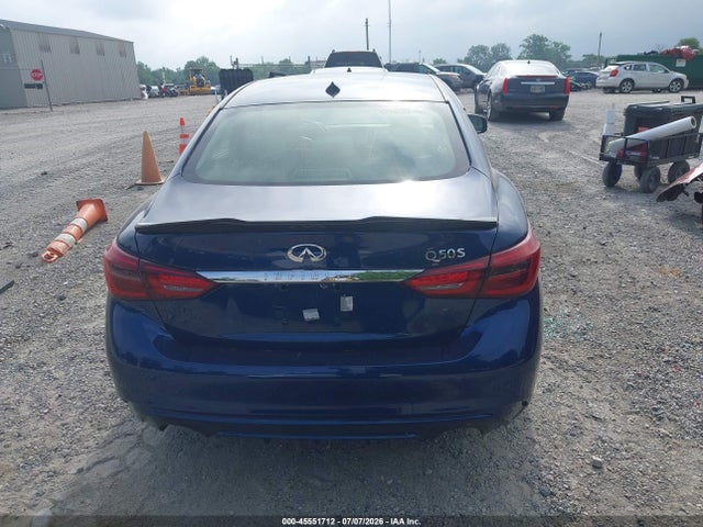 Aukcja sprzedaży 2018 Infiniti Q50 3.0t Sport, vin: JN1EV7AR8JM439456, numer aukcji: 45551712