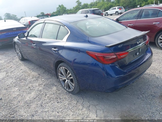 Aukcja sprzedaży 2018 Infiniti Q50 3.0t Sport, vin: JN1EV7AR8JM439456, numer aukcji: 45551712
