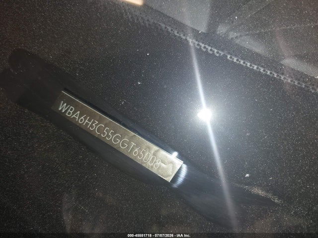 45551718 :رقم المزاد ، WBA6H3C55GGT65008 vin ، 2016 Bmw 640i Xdrive مزاد بيع