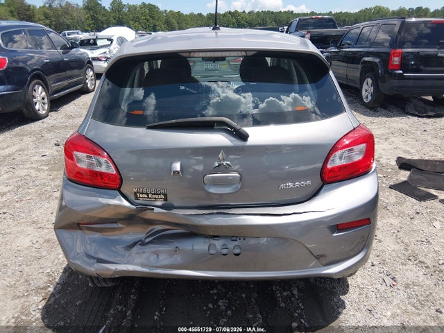 45551729 :رقم المزاد ، ML32A3HJ5JH011490 vin ، 2018 Mitsubishi Mirage Es مزاد بيع
