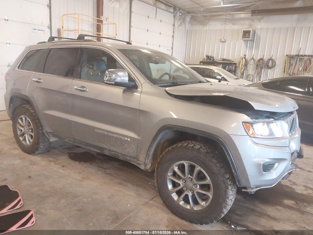 2015 Jeep Grand Cherokee Limited მანქანა იყიდება აუქციონზე, vin: 1C4RJFBG7FC822108, აუქციონის ნომერი: 45551754