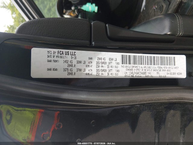 Продажа на аукционе авто 2019 Jeep Grand Cherokee Altitude 4x4, vin: 1C4RJFAG4KC546885, номер лота: 45551775