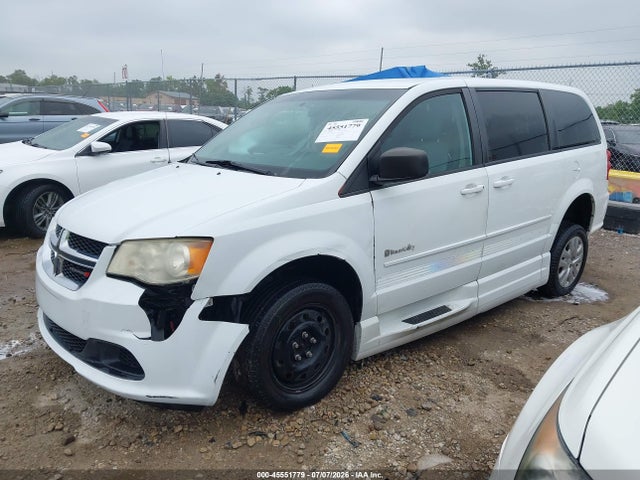 45551779 :رقم المزاد ، 2C7WDGBG4HR784060 vin ، 2017 Dodge Grand Caravan Se مزاد بيع