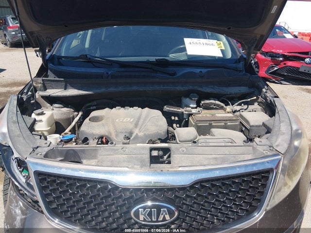 2014 Kia Sportage Lx მანქანა იყიდება აუქციონზე, vin: KNDPB3ACXE7639343, აუქციონის ნომერი: 45551866