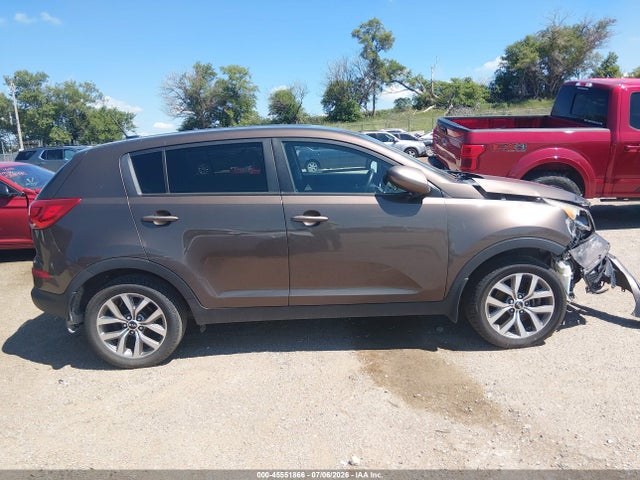 2014 Kia Sportage Lx მანქანა იყიდება აუქციონზე, vin: KNDPB3ACXE7639343, აუქციონის ნომერი: 45551866