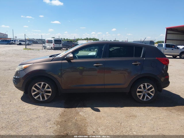 2014 Kia Sportage Lx მანქანა იყიდება აუქციონზე, vin: KNDPB3ACXE7639343, აუქციონის ნომერი: 45551866