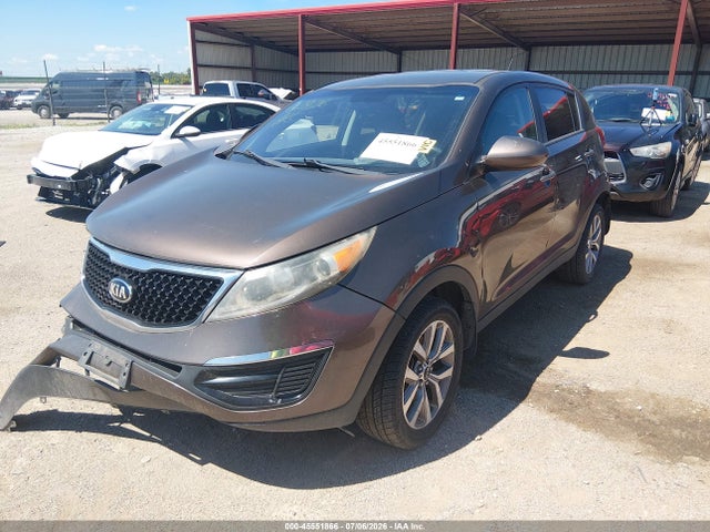 2014 Kia Sportage Lx მანქანა იყიდება აუქციონზე, vin: KNDPB3ACXE7639343, აუქციონის ნომერი: 45551866