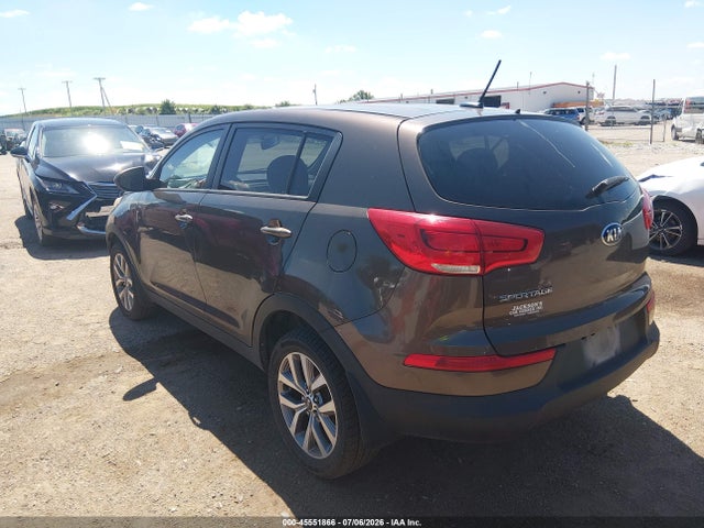 2014 Kia Sportage Lx მანქანა იყიდება აუქციონზე, vin: KNDPB3ACXE7639343, აუქციონის ნომერი: 45551866