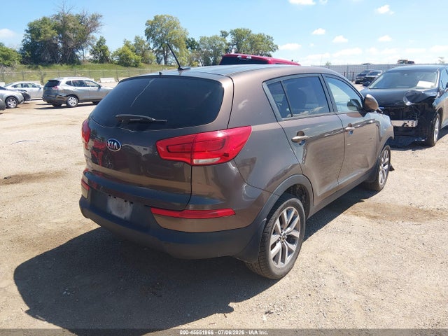 2014 Kia Sportage Lx მანქანა იყიდება აუქციონზე, vin: KNDPB3ACXE7639343, აუქციონის ნომერი: 45551866