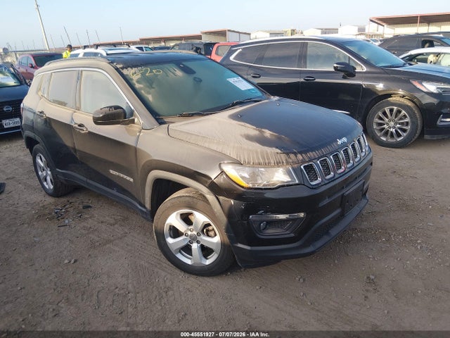 2019 Jeep Compass Latitude 4x4 მანქანა იყიდება აუქციონზე, vin: 3C4NJDBB3KT595456, აუქციონის ნომერი: 45551927