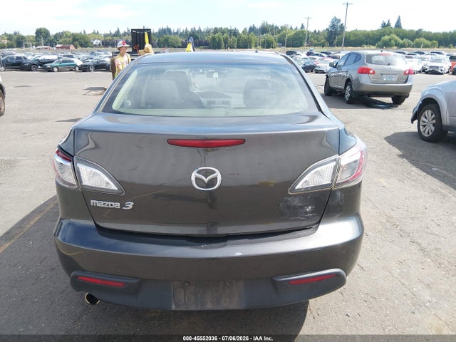 2011 Mazda Mazda3 I Touring მანქანა იყიდება აუქციონზე, vin: JM1BL1VG2B1491728, აუქციონის ნომერი: 45552036