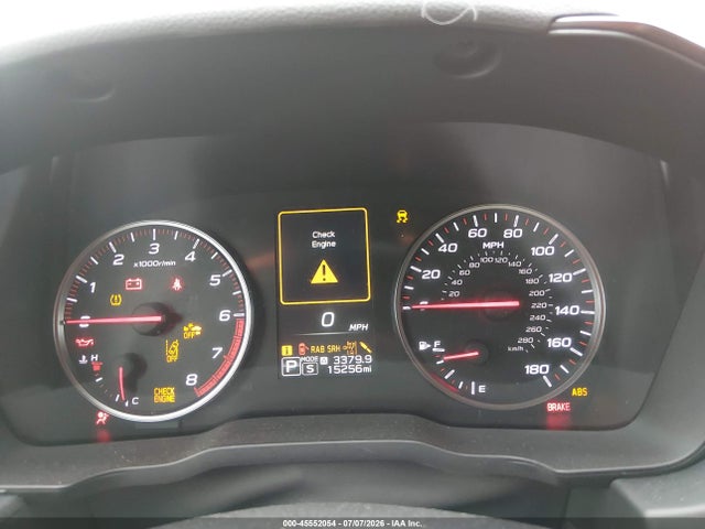 45552054 :رقم المزاد ، JF1VBAU62N8025033 vin ، 2022 Subaru Wrx Gt مزاد بيع