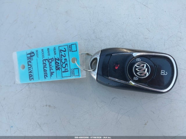 Aukcja sprzedaży 2018 Buick Encore Preferred, vin: KL4CJESB0JB505753, numer aukcji: 45552056