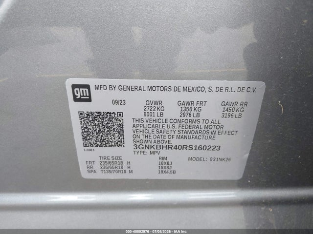 Chevrolet Blazer Awd 2lt 2024 3GNKBHR40RS160223 Image 9
