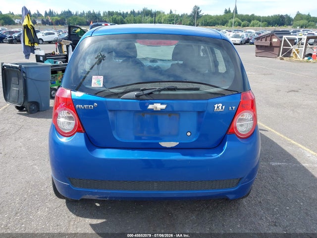 Aukcja sprzedaży 2009 Chevrolet Aveo Lt, vin: KL1TD66E19B305829, numer aukcji: 45552079