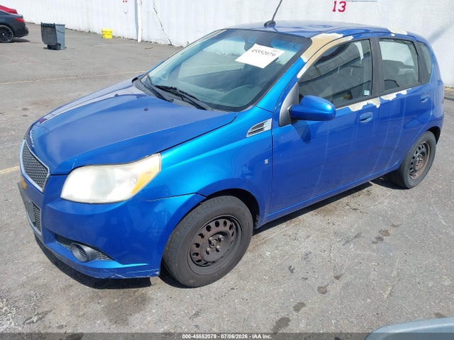 Aukcja sprzedaży 2009 Chevrolet Aveo Lt, vin: KL1TD66E19B305829, numer aukcji: 45552079