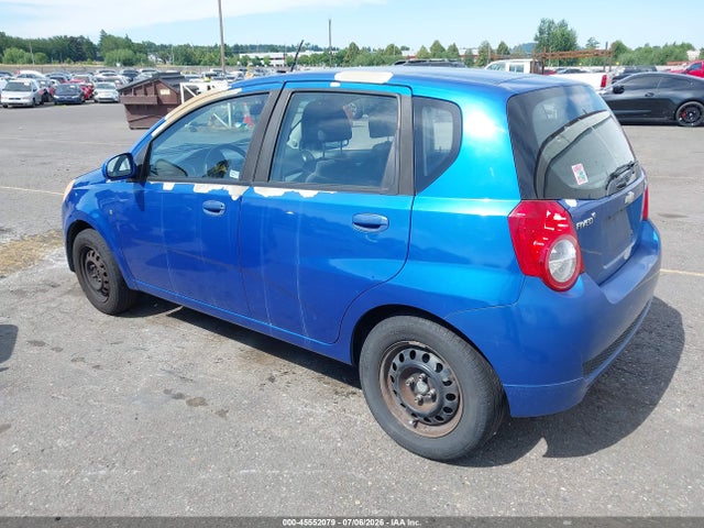 Aukcja sprzedaży 2009 Chevrolet Aveo Lt, vin: KL1TD66E19B305829, numer aukcji: 45552079