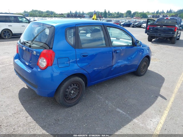 Aukcja sprzedaży 2009 Chevrolet Aveo Lt, vin: KL1TD66E19B305829, numer aukcji: 45552079