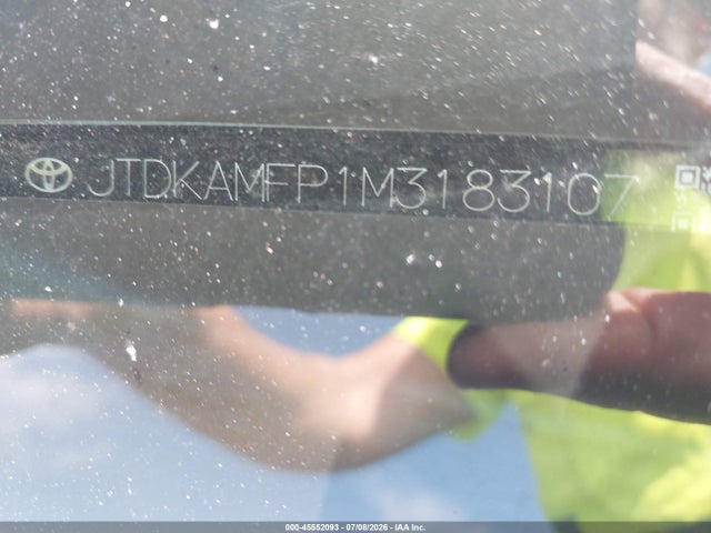 JTDKAMFP1M3183107 Toyota Prius Prime Xle