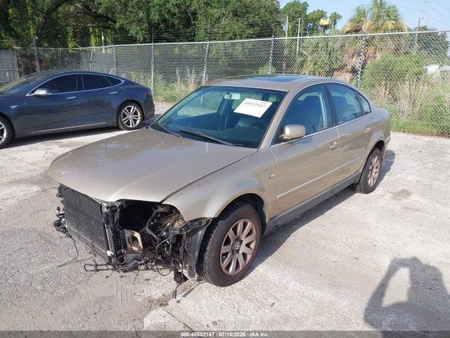 45552147 :رقم المزاد ، WVWPD63B31E124657 vin ، 2001 Volkswagen Passat Gls مزاد بيع