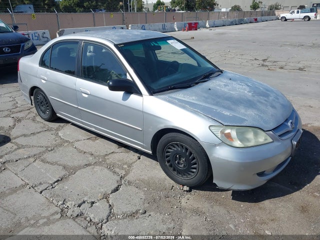 Aukcja sprzedaży 2005 Honda Civic Lx, vin: 2HGES16515H551132, numer aukcji: 45552228