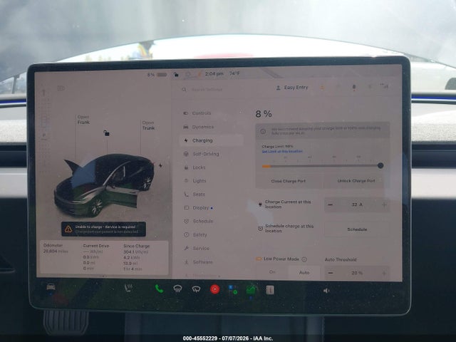 45552229 :رقم المزاد ، 5YJ3E1EA7RF721386 vin ، 2024 Tesla Model 3 Long Range Dual Motor All-wheel Drive/rear-wheel Drive مزاد بيع