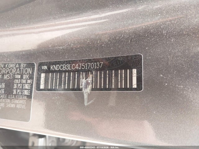 Продажа на аукционе авто 2018 Kia Niro Lx, vin: KNDCB3LC4J5170137, номер лота: 45552243