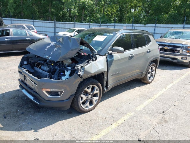 2019 Jeep Compass Limited 4x4 მანქანა იყიდება აუქციონზე, vin: 3C4NJDCBXKT780960, აუქციონის ნომერი: 45552356