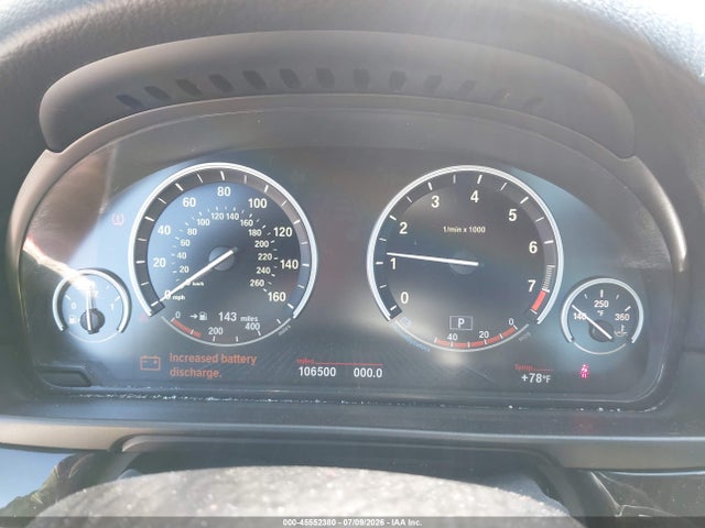 45552380 :رقم المزاد ، WBAXH5C55DDW16526 vin ، 2013 Bmw 528i Xdrive مزاد بيع