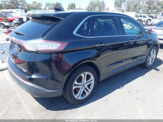 2017 Ford Edge Titanium მანქანა იყიდება აუქციონზე, vin: 2FMPK3K9XHBB90191, აუქციონის ნომერი: 45552383