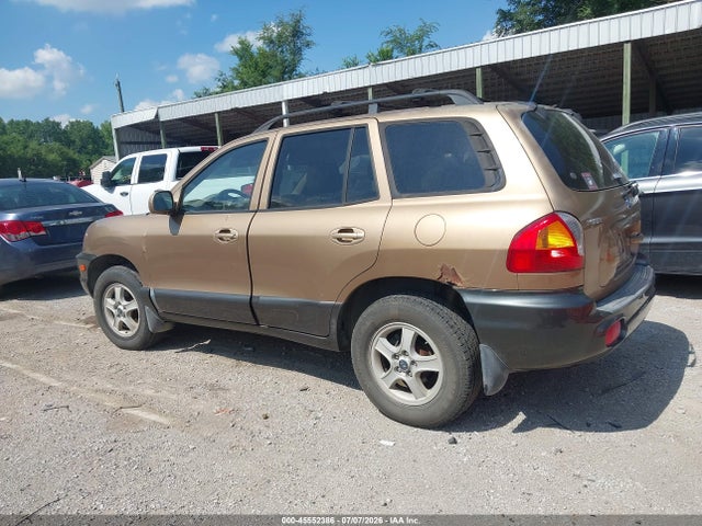 Aukcja sprzedaży 2003 Hyundai Santa Fe Gls/lx, vin: KM8SC13D83U374000, numer aukcji: 45552386