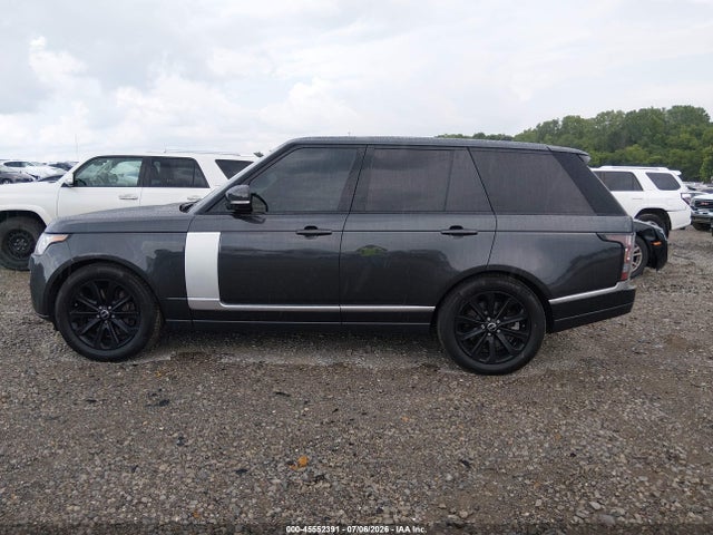 Продажа на аукционе авто 2016 Land Rover Range Rover 3.0l V6 Supercharged Hse, vin: SALGS2PF8GA296266, номер лота: 45552391