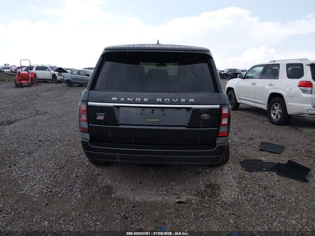 Продажа на аукционе авто 2016 Land Rover Range Rover 3.0l V6 Supercharged Hse, vin: SALGS2PF8GA296266, номер лота: 45552391