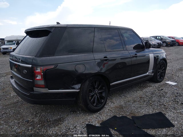 Продажа на аукционе авто 2016 Land Rover Range Rover 3.0l V6 Supercharged Hse, vin: SALGS2PF8GA296266, номер лота: 45552391