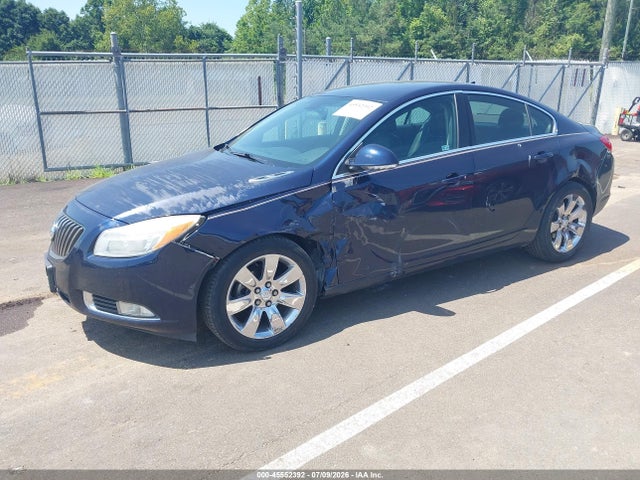 2012 Buick Regal მანქანა იყიდება აუქციონზე, vin: 2G4GR5EKXC9154927, აუქციონის ნომერი: 45552392