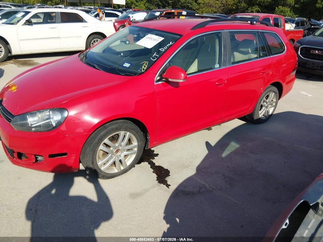 2014 Volkswagen Jetta Sportwagen 2.0l Tdi მანქანა იყიდება აუქციონზე, vin: 3VWPL7AJ6EM602540, აუქციონის ნომერი: 45552453