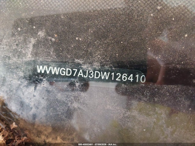 Aukcja sprzedaży 2013 Volkswagen Gti 4-door, vin: WVWGD7AJ3DW126410, numer aukcji: 45552461