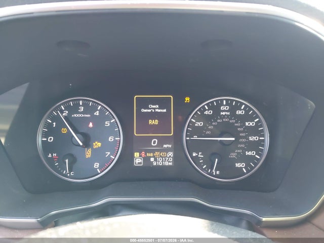 45552501 :رقم المزاد ، 4S4BTAPC0R3150722 vin ، 2024 Subaru Outback Touring مزاد بيع