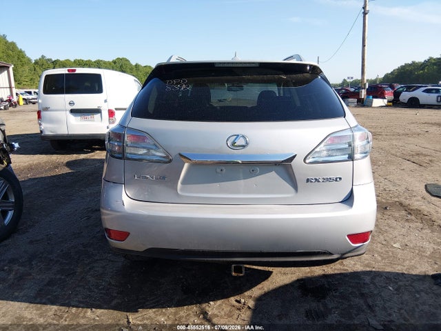 2010 Lexus Rx 350 მანქანა იყიდება აუქციონზე, vin: 2T2BK1BA5AC007804, აუქციონის ნომერი: 45552516