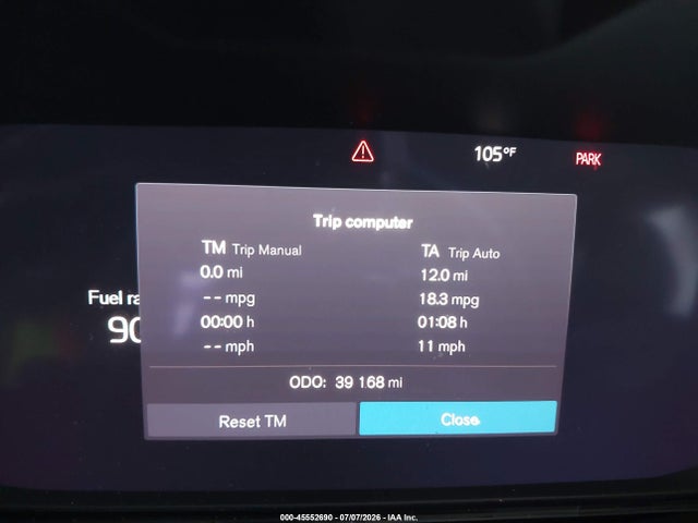 45552690 :رقم المزاد ، YV4L12UW8P2967018 vin ، 2023 Volvo Xc40 B5 Plus Dark Theme مزاد بيع