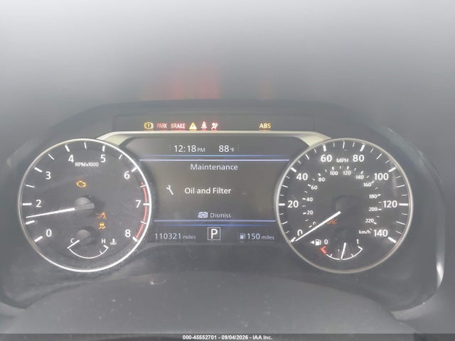 Aukcja sprzedaży 2019 Nissan Altima 2.5 Sv, vin: 1N4BL4DV2KC105188, numer aukcji: 45552701