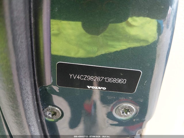 Aukcja sprzedaży 2007 Volvo Xc90 3.2, vin: YV4CZ982871368960, numer aukcji: 45552713
