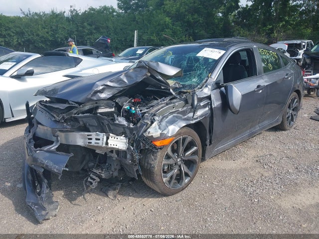 45552778 :رقم المزاد ، 2HGFC2F81LH531753 vin ، 2020 Honda Civic Sport مزاد بيع