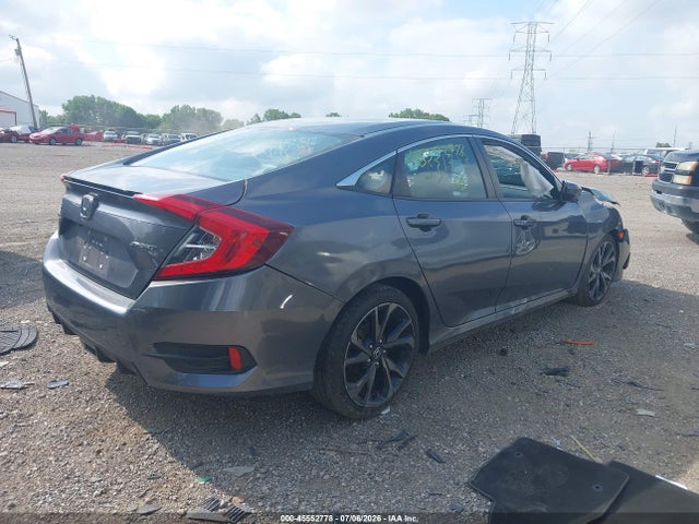 45552778 :رقم المزاد ، 2HGFC2F81LH531753 vin ، 2020 Honda Civic Sport مزاد بيع