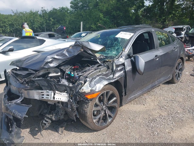 45552778 :رقم المزاد ، 2HGFC2F81LH531753 vin ، 2020 Honda Civic Sport مزاد بيع