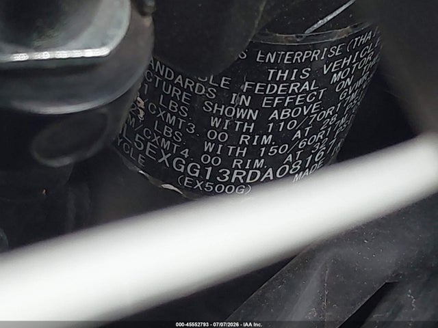 Kawasaki EX500 2024 ML5EXGG13RDA08167 Image 10